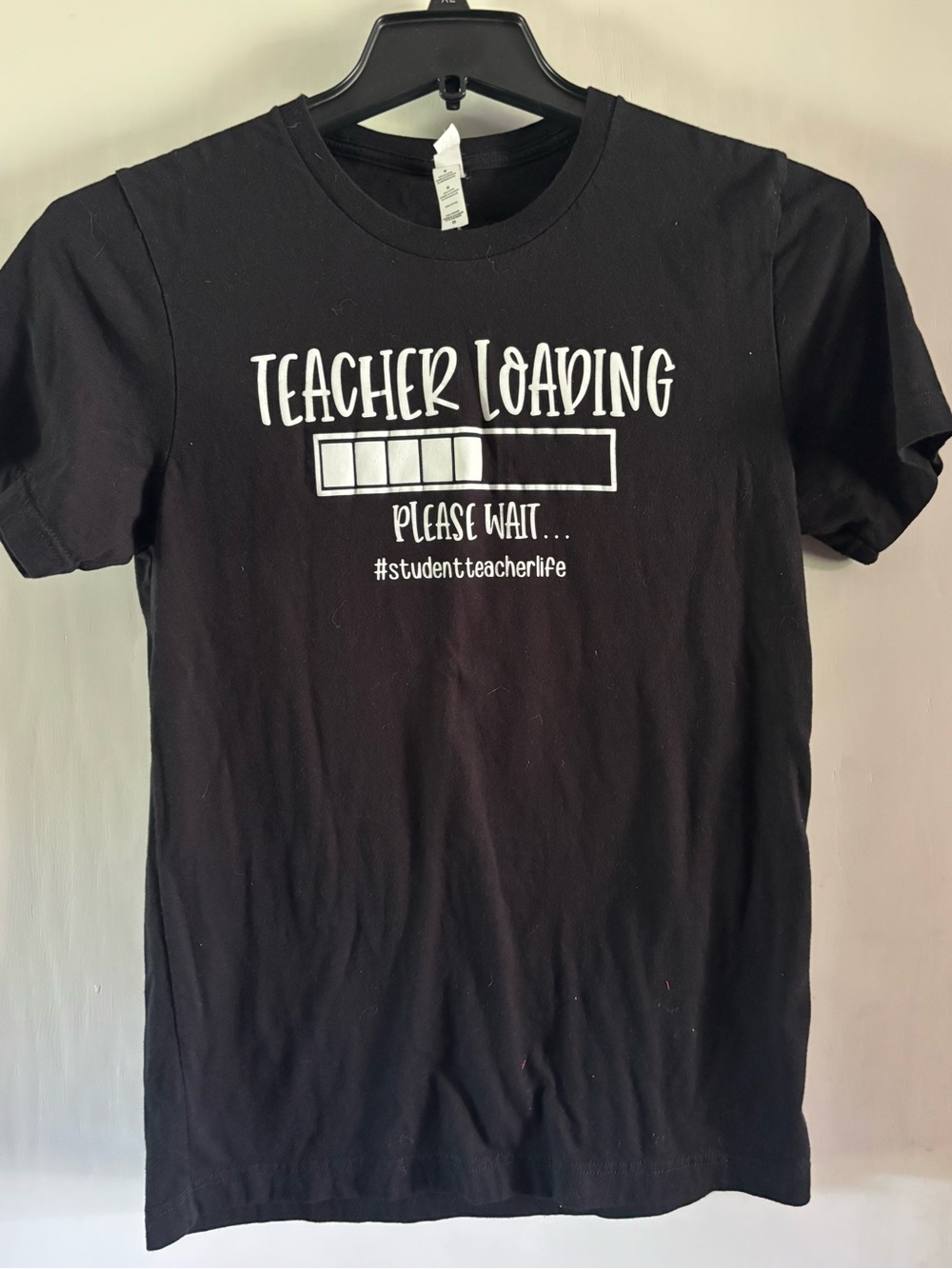 Gildan Black "Teacher Loading" Short Sleeve Tee